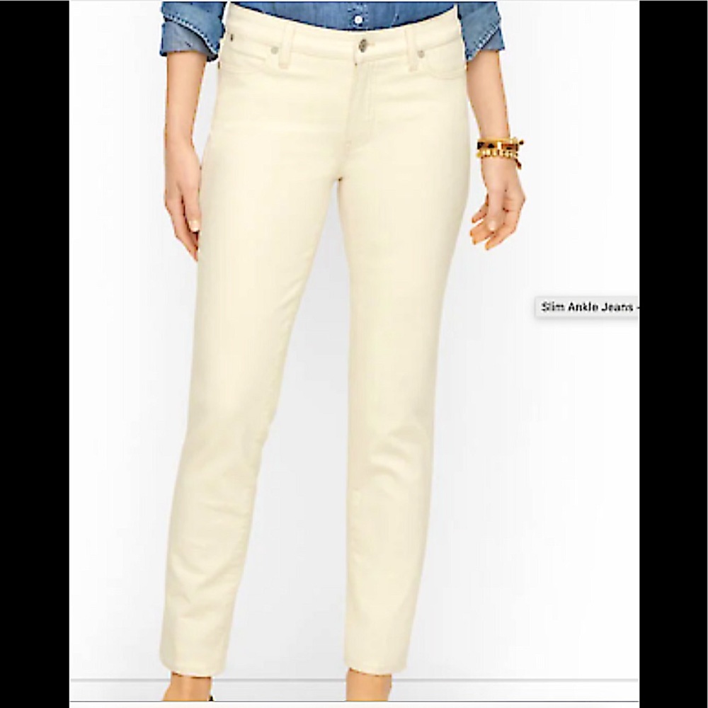 Talbots Slim Ankle Jean